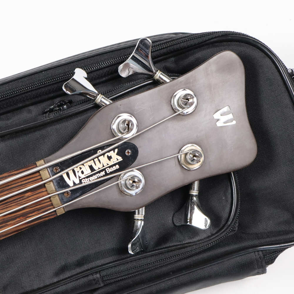 【中古】WARWICK ワーウィック Streamer LX 4st Nivrana Black Transparent Satin 1997年製 エレキベース ヘッド画像