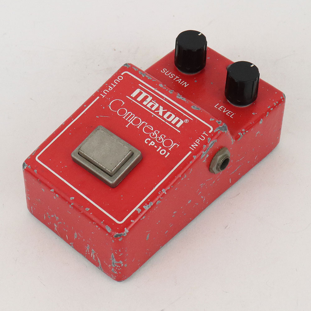 【中古】コンプレッサー エフェクター MAXON CP-101 Compressor ギターエフェクター 全体