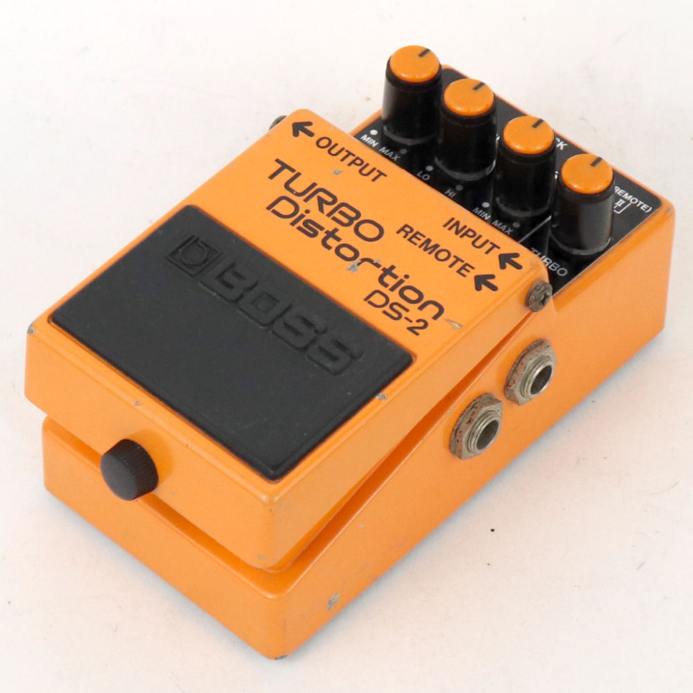 【中古】 ターボディストーション エフェクター BOSS DS-2 Turbo Distortion Made in Japan 日本製 ギターエフェクター 右サイド