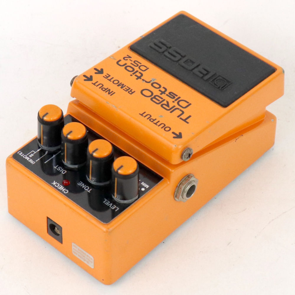 【中古】 ターボディストーション エフェクター BOSS DS-2 Turbo Distortion Made in Japan 日本製 ギターエフェクター 左サイド