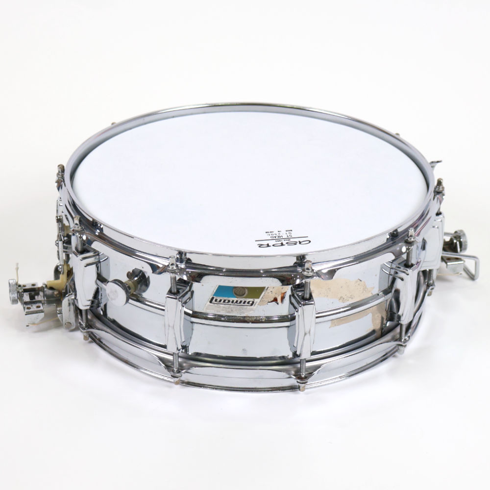 【中古】 スネアドラム ラディック Ludwig LM410 Supersensitive 14×5 スネアドラム