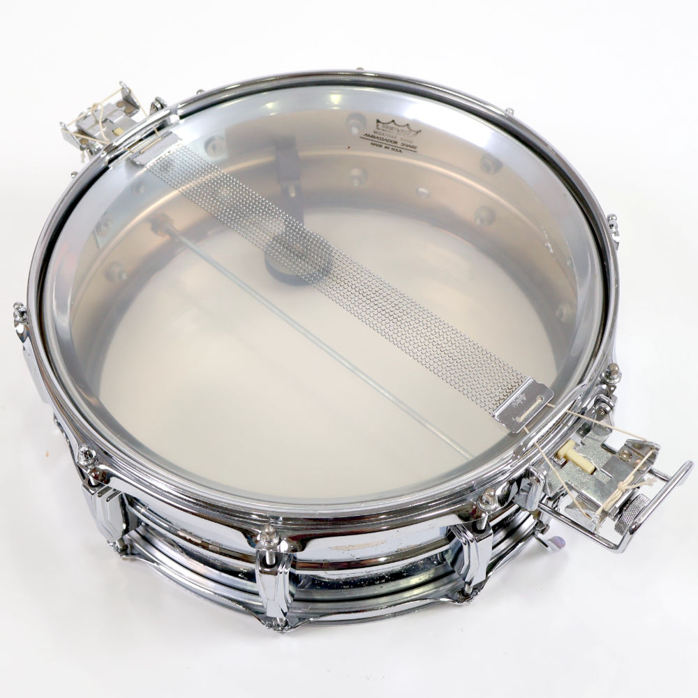 【中古】 スネアドラム ラディック Ludwig LM410 Supersensitive 14×5 スネアドラム 裏面