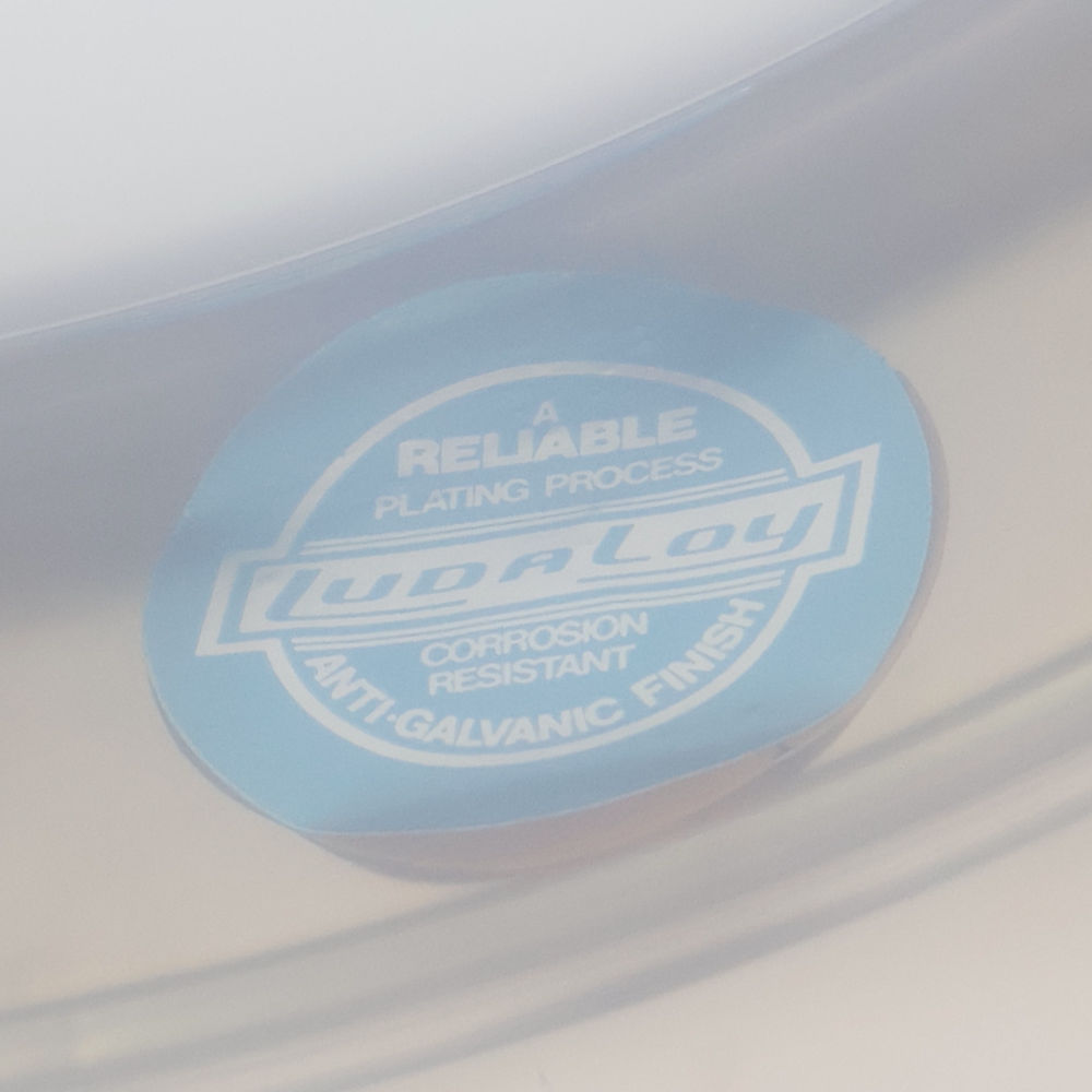 【中古】 スネアドラム ラディック Ludwig LM410 Supersensitive 14×5 スネアドラム 裏面ラベル