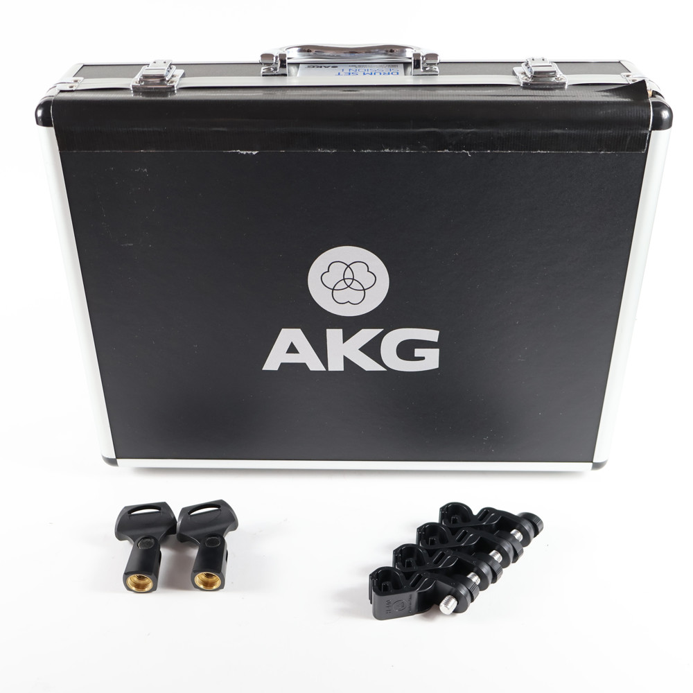 中古】 AKG DRUM SET SESSION I ドラム用マイク 7本セット([USED