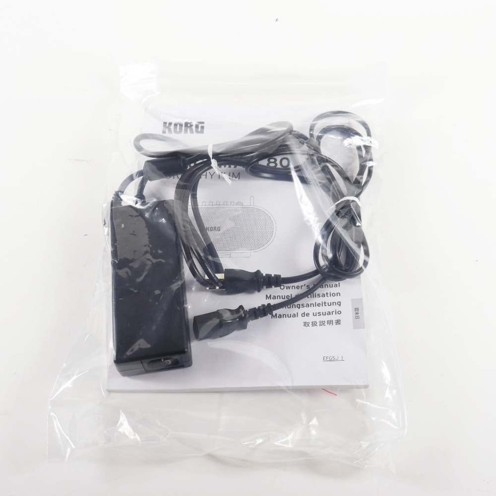 【中古】 ポータブルPAアンプ KORG STAGEMAN 80 電源