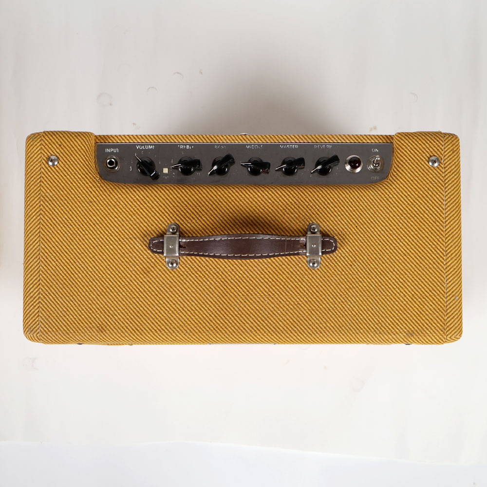 【中古】 Fender BLUES JUNIOR LACQUERED TWEED ギターアンプ コンボ 真空管アンプ コントロールパネル