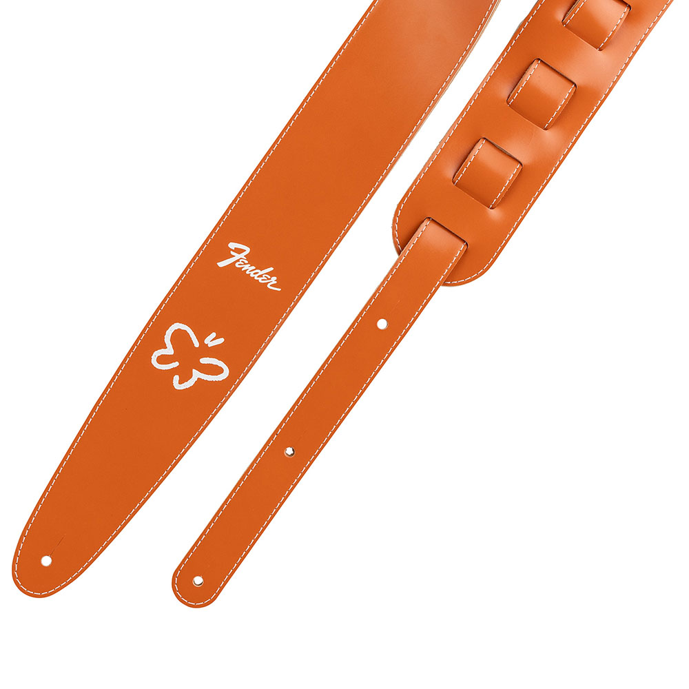 Fender フェンダー Moeka Shiotsuka Signature Strap Orange ギターストラップ エンド部