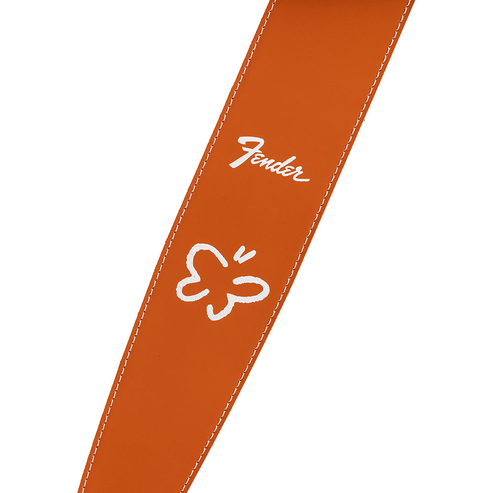 Fender フェンダー Moeka Shiotsuka Signature Strap Orange ギターストラップ ロゴ
