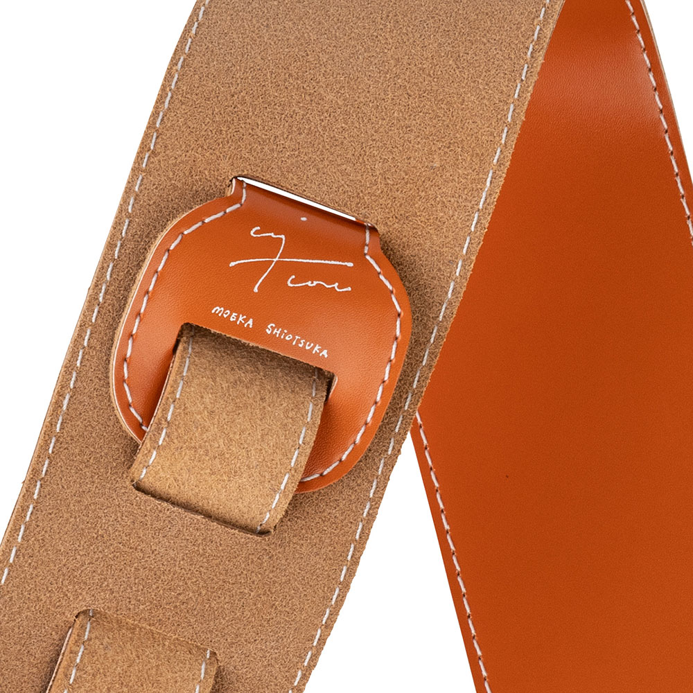 Fender フェンダー Moeka Shiotsuka Signature Strap Orange ギターストラップ サイン