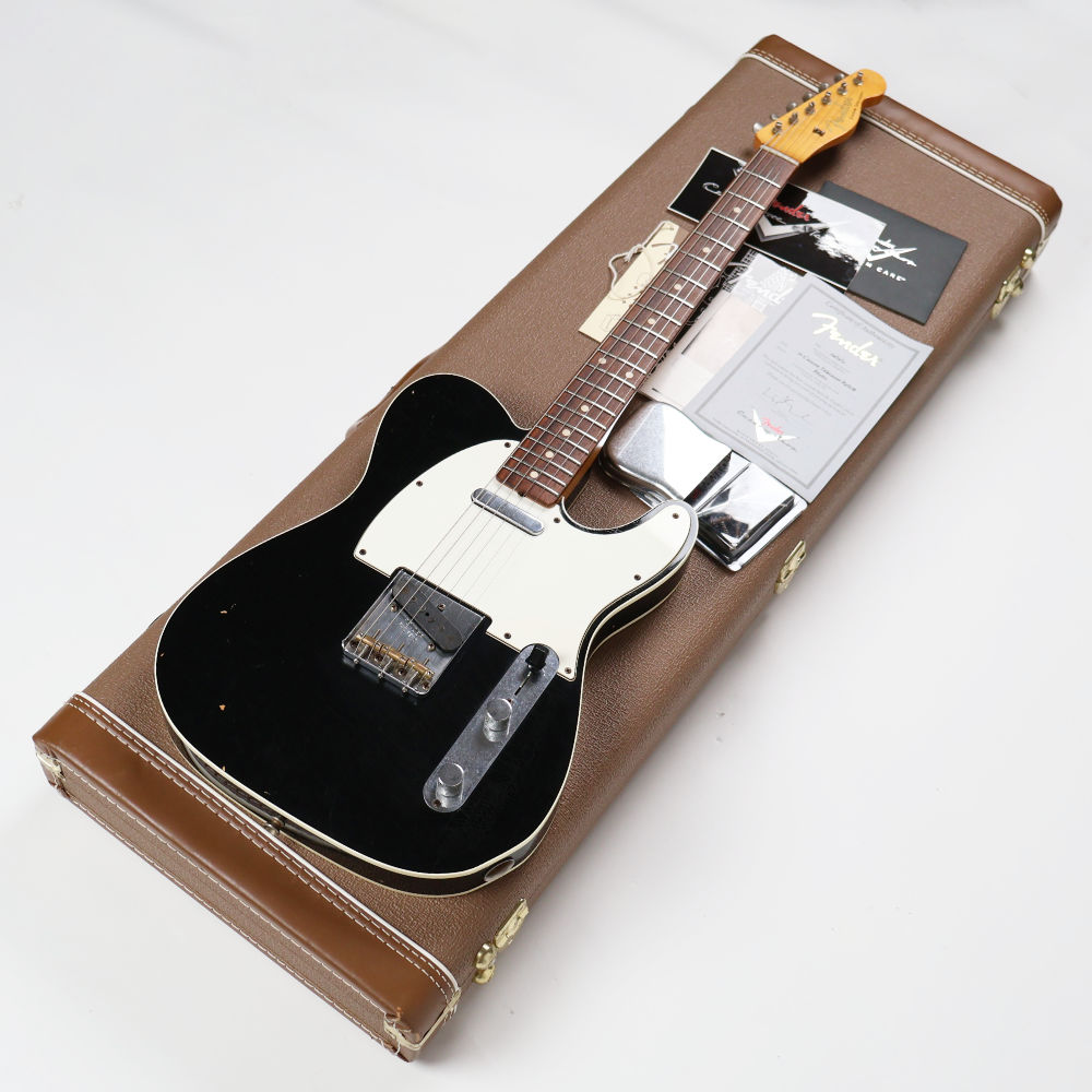 Fender MEX レリック仕様　アビゲイルイバラ　Telecaster Fender Custom Shop '61 Custom Telecaster Relic Black 2012年