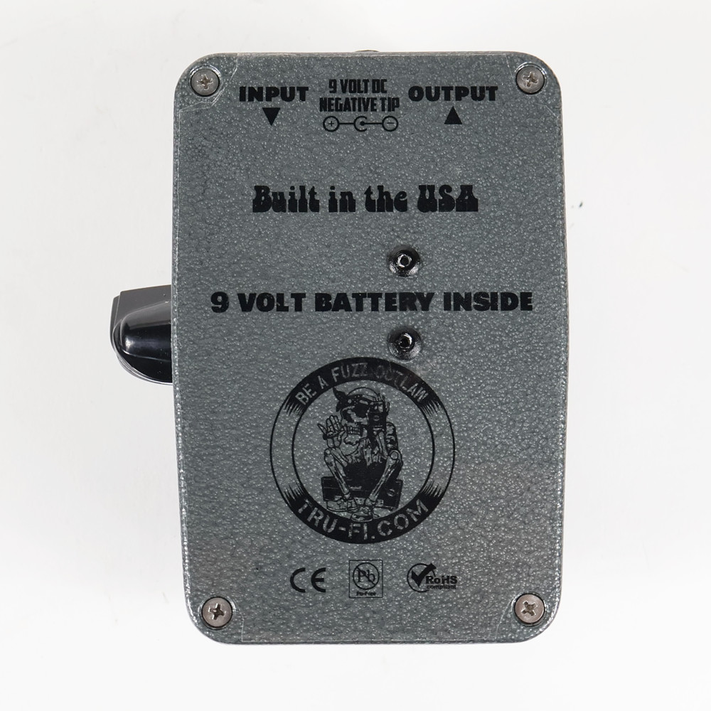 Tru-Fi Colordriver 71 ファズ ギターエフェクター 裏面