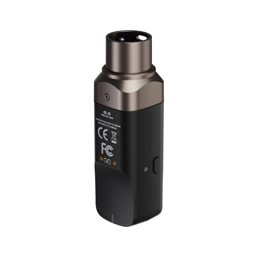 NUX ニューエックス B-6 サックス用マイク 2.4GHz ワイヤレスシステム レシーバー