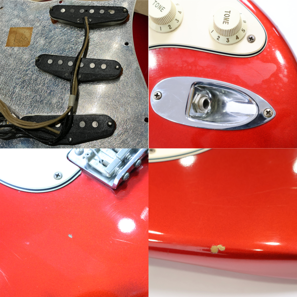 【中古】 エレキギター Fender USA U.S. Vintage ’62 Stratocaster Candy Apple Red 1993年製 フェンダー ストラト 詳細画像