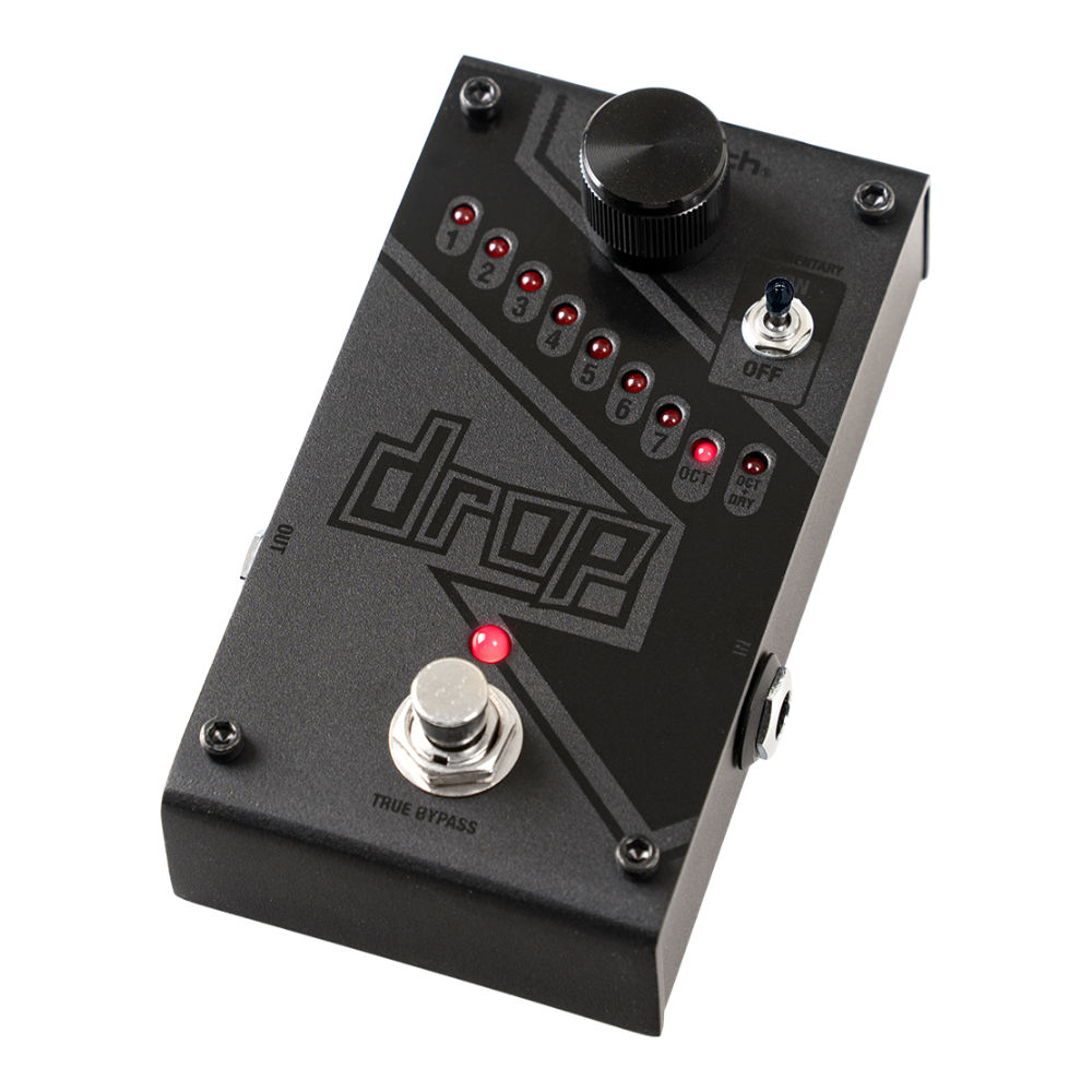 Digitech BLK DROP ドロップ・リチューニング・エフェクト 右アングル