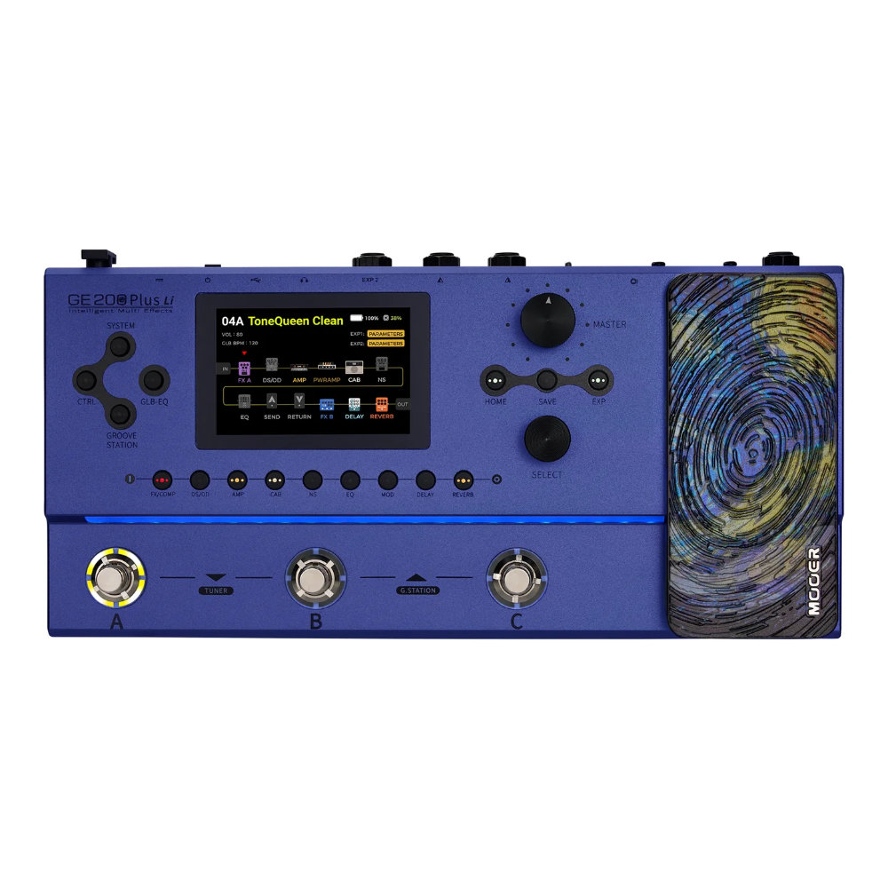 Mooer ムーアー GE200 Plus Li マルチエフェクター