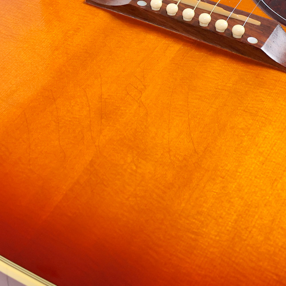 【中古】 アコースティックギター Gibson 60’s  Hummingbird Heritage Cherry 1999年製 ギブソン ハミングバード ボディクラック