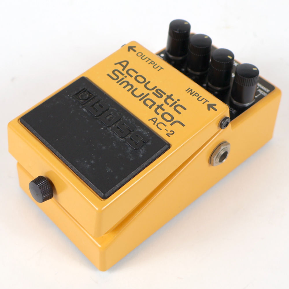 【中古】 アコースティックシミュレーター エフェクター BOSS AC-2 Acoustic Simulator ギターエフェクター 右サイド