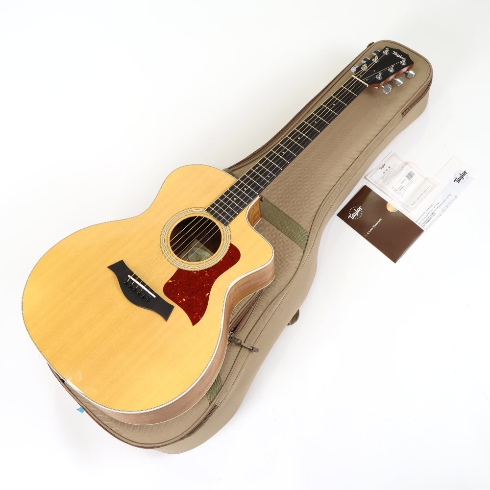 【中古】 アコースティックギター Taylor 214ce-Koa 2017 2019年製 テイラー ハワイアンコア材採用 ES2ピックアップシステム搭載 エレアコ Koa