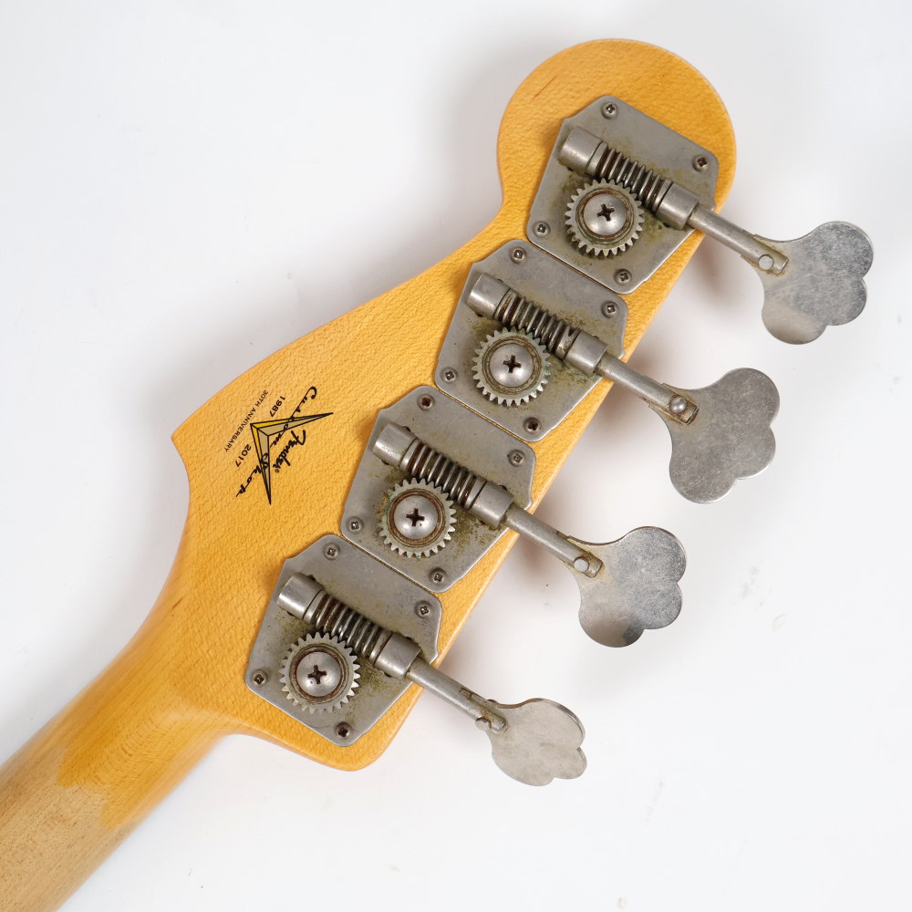 【中古】 Fender Custom Shop フェンダー 1962 Jazz Bass Journeyman Relic AOWT 2017 Collection Time Machineシリーズ 2018年製 ジャズベース 詳細画像
