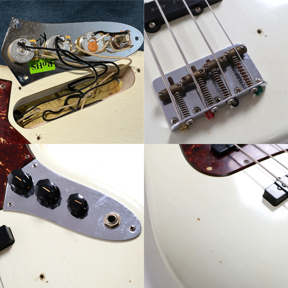 【中古】 Fender Custom Shop フェンダー 1962 Jazz Bass Journeyman Relic AOWT 2017 Collection Time Machineシリーズ 2018年製 ジャズベース 詳細画像