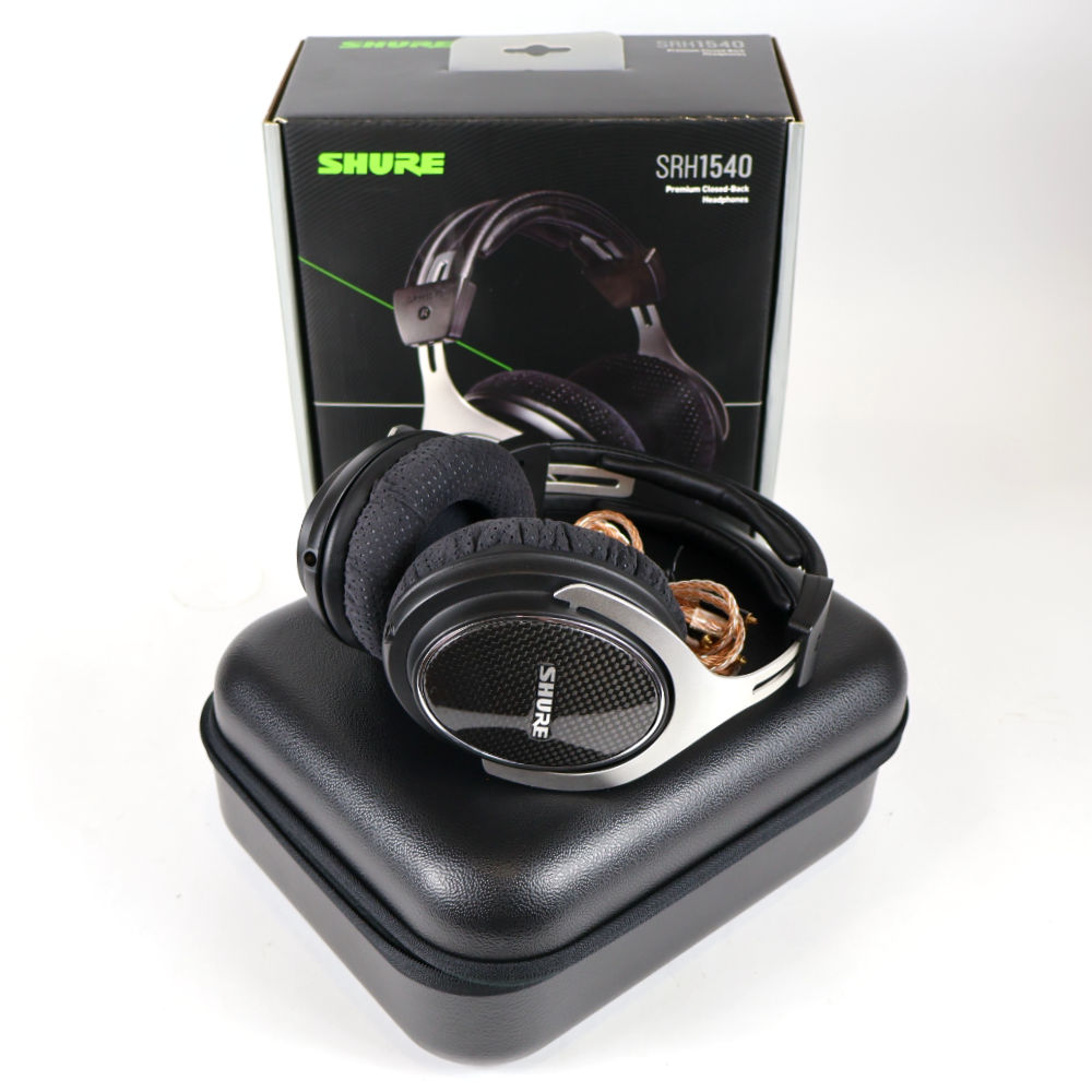 【中古】 ヘッドホン SHURE SRH1540-A 密閉型ヘッドホン シュアー 密閉型ヘッドホン モニターヘッドホン SRH1540