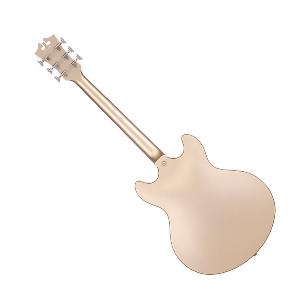 D’Angelico ディアンジェリコ Premier DC XT Satin Desert Gold エレキギター セミアコ 背面