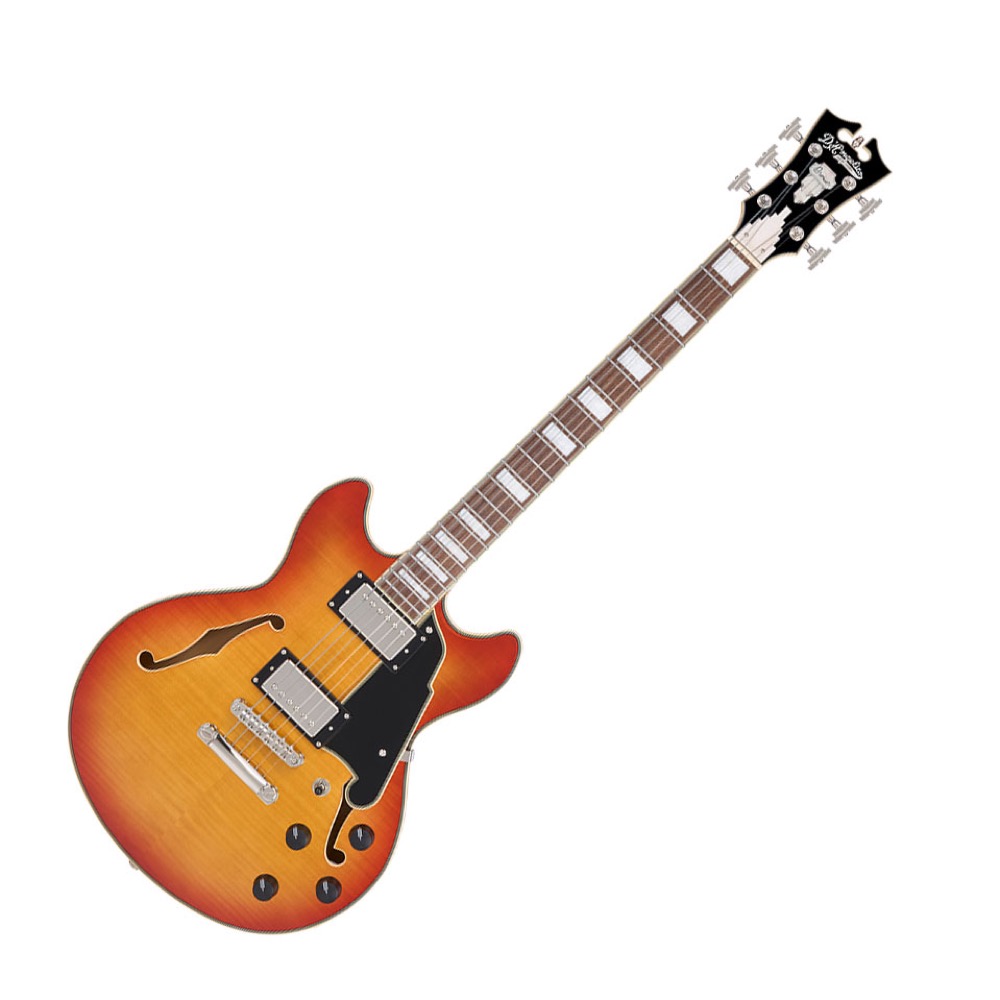 D’Angelico ディアンジェリコ Premier Mini DC XT Honey Burst エレキギター セミアコ
