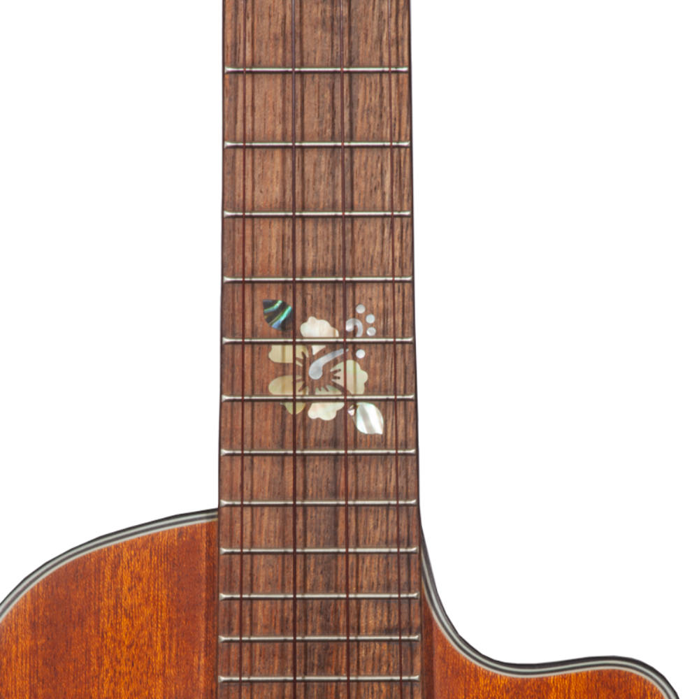 Ohana ukuleles オハナウクレレ TK-25CE CL エレクトリックテナーウクレレ 指板画像