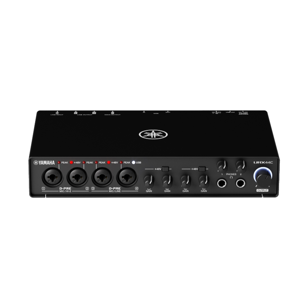 YAMAHA ヤマハ URX44C USBオーディオインターフェース トップ画像