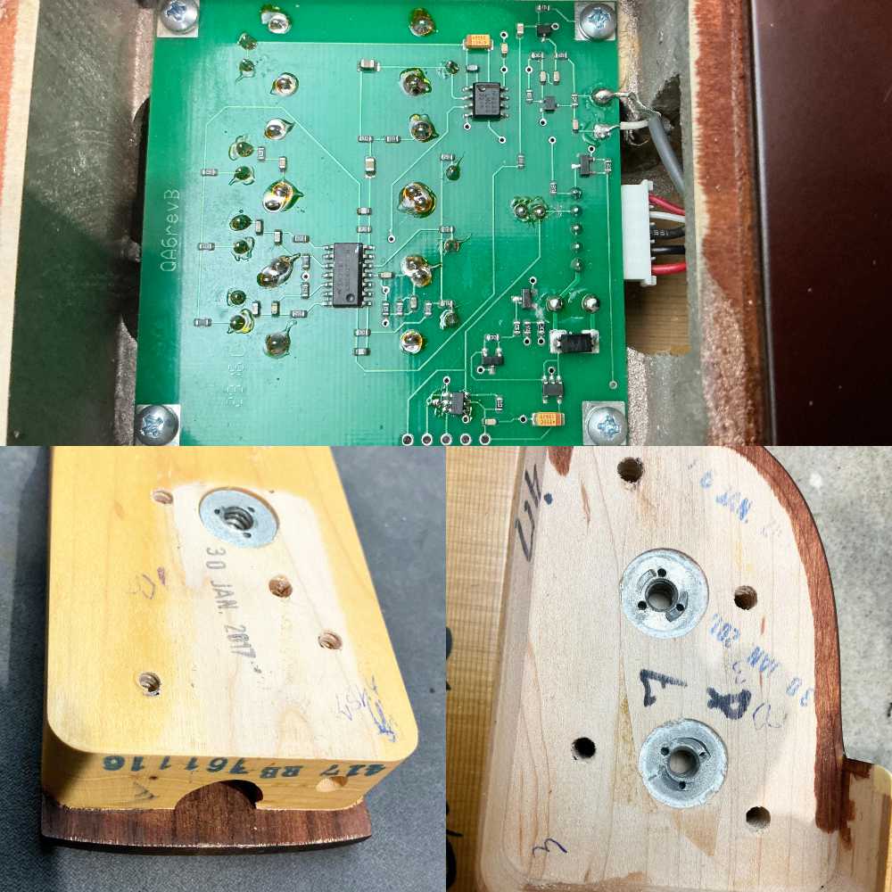 【中古】 アコースティックギター 12弦ギター Godin A-12 2017年製 Natural エレアコ ゴダン A12 内部 