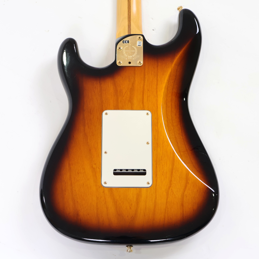 【中古】 Fender USA フェンダー 60th Anniversary Commemorative Stratocaster 2-Color Sunburst ストラトキャスター エレキギター 詳細画像