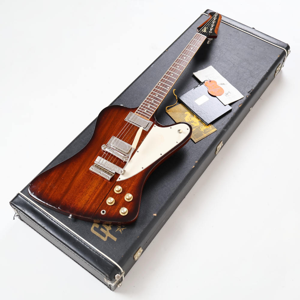 【中古】 エレキギター Gibson Custom Shop Firebird III Vintage Sunburst 2015年製 バイブローラユニット搭載 ギブソン カスタムショップ ファイアーバード3