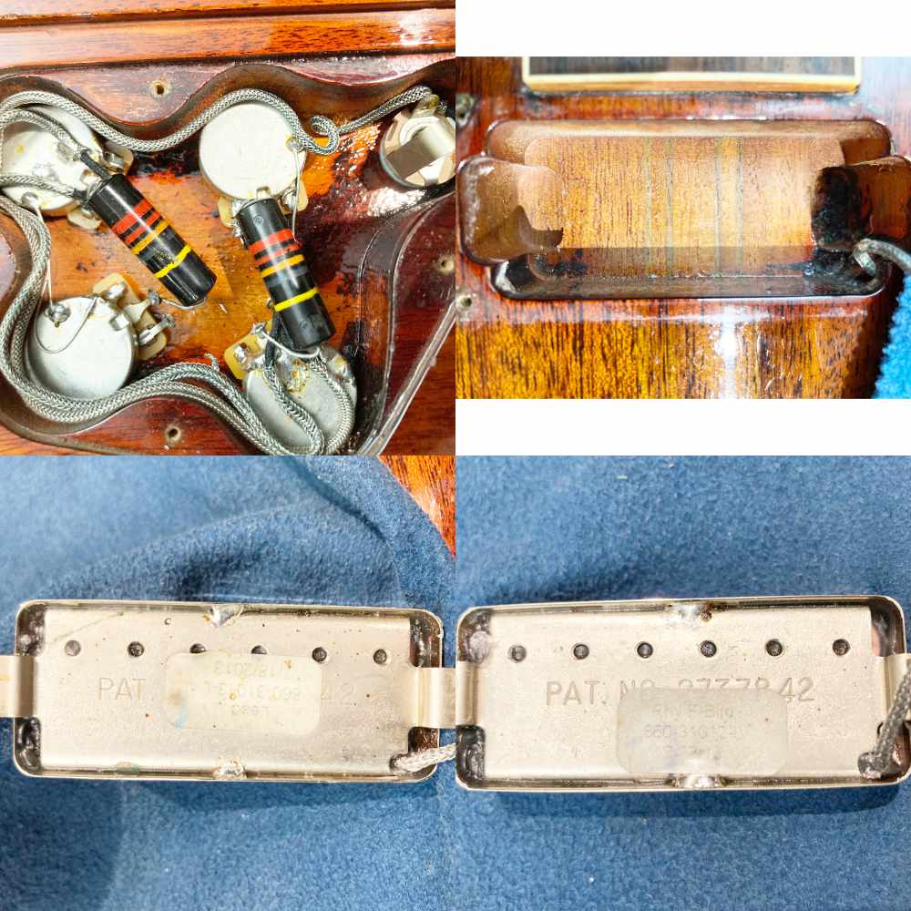 【中古】 エレキギター Gibson Custom Shop Firebird III Vintage Sunburst 2015年製 バイブローラユニット搭載 ギブソン カスタムショップ ファイアーバード3 内部 