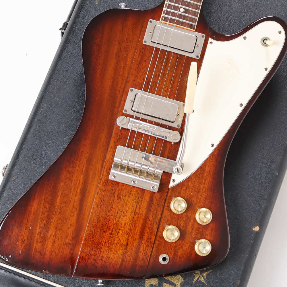 【中古】 エレキギター Gibson Custom Shop Firebird III Vintage Sunburst 2015年製 バイブローラユニット搭載 ギブソン カスタムショップ ファイアーバード3 ボディ画像 