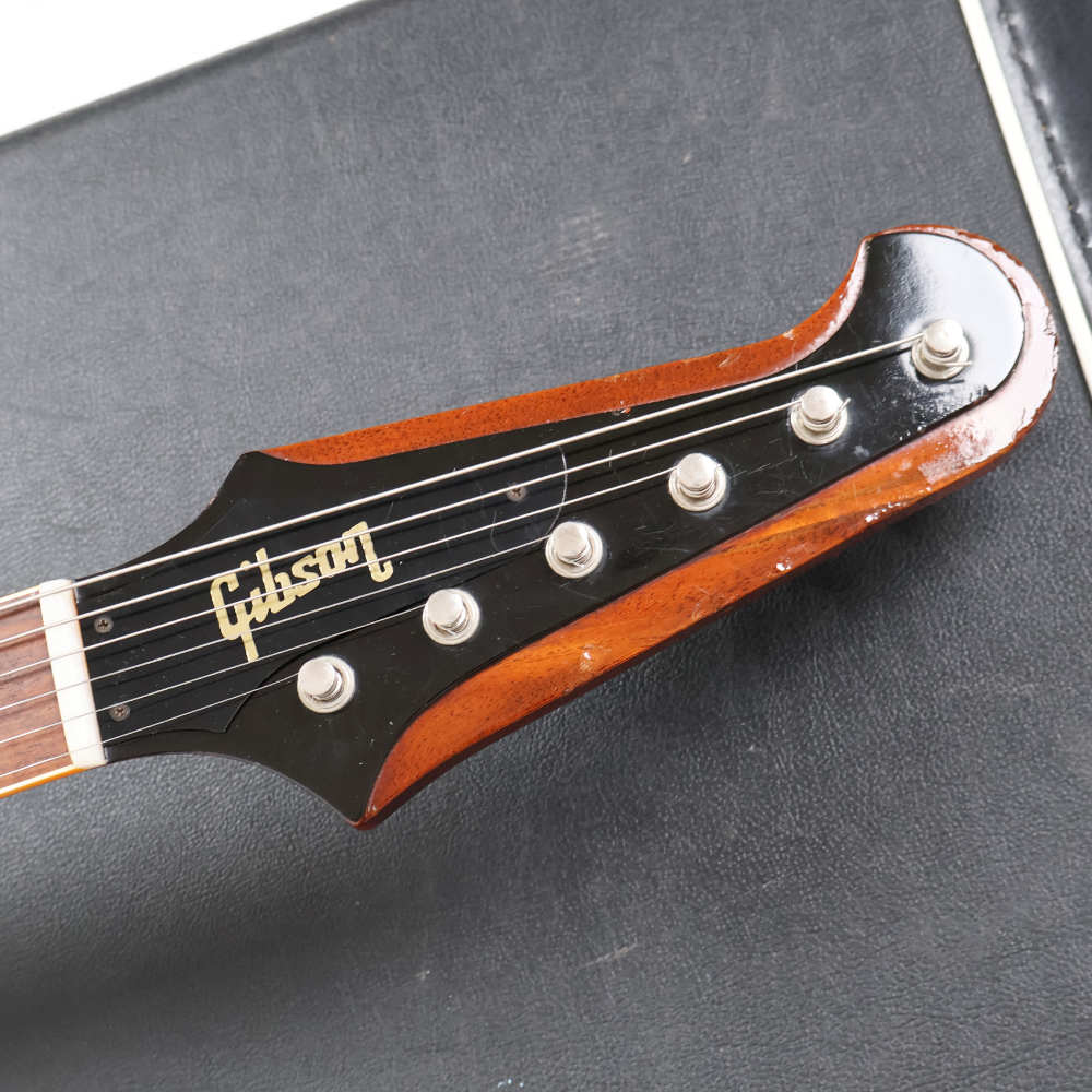 【中古】 エレキギター Gibson Custom Shop Firebird III Vintage Sunburst 2015年製 バイブローラユニット搭載 ギブソン カスタムショップ ファイアーバード3 ヘッド画像