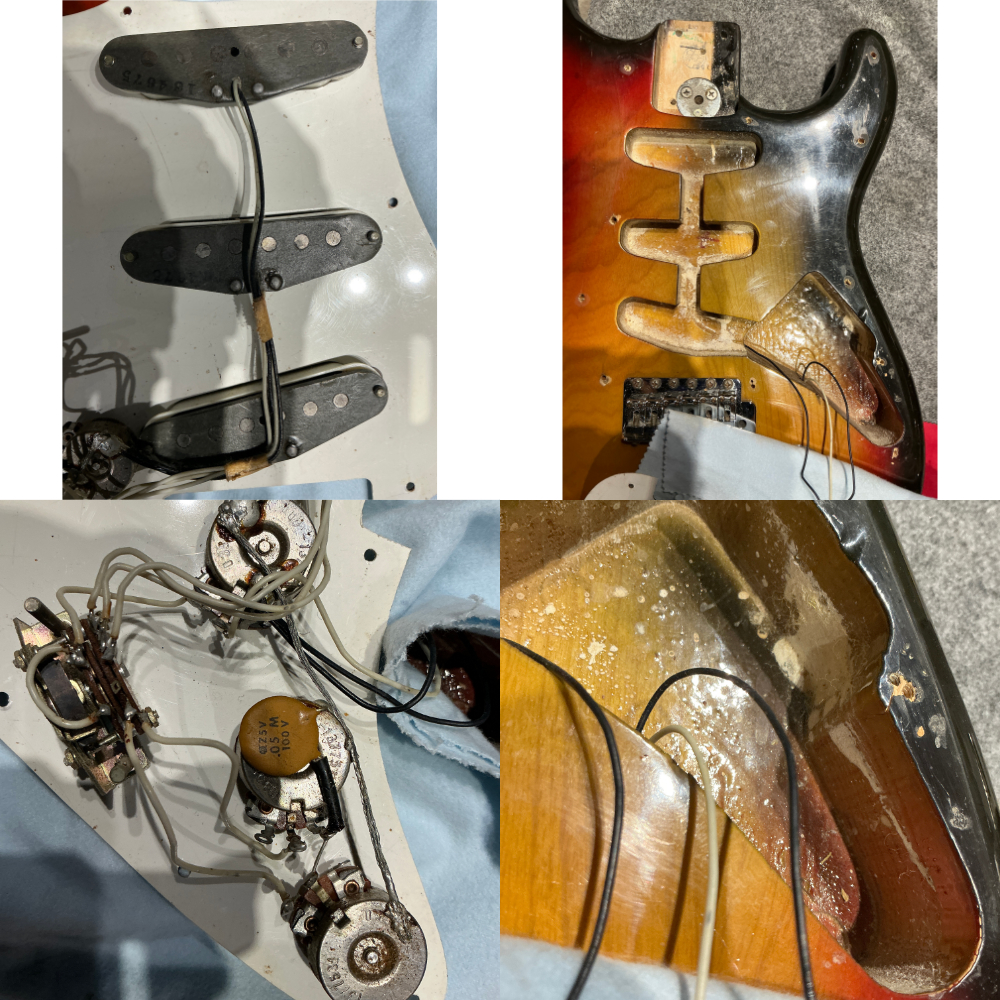 【中古】 Fender USA フェンダー STRATOCASTER 3TS 1976年製 ストラトキャスター エレキギター 詳細画像