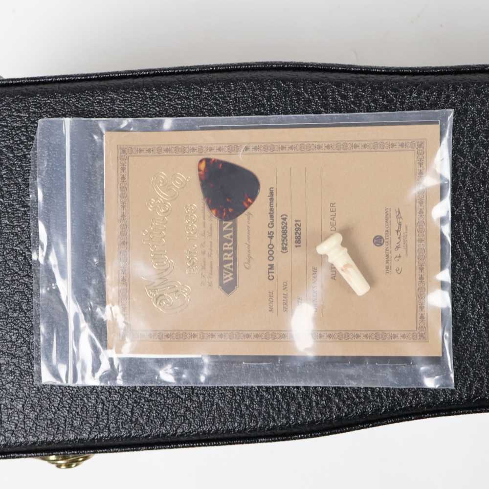 【中古】 アコースティックギター Martin DTM OOO-45 Guatemalan 2015年製 マーチン グアテマラローズウッド使用 000-45 付属品画像