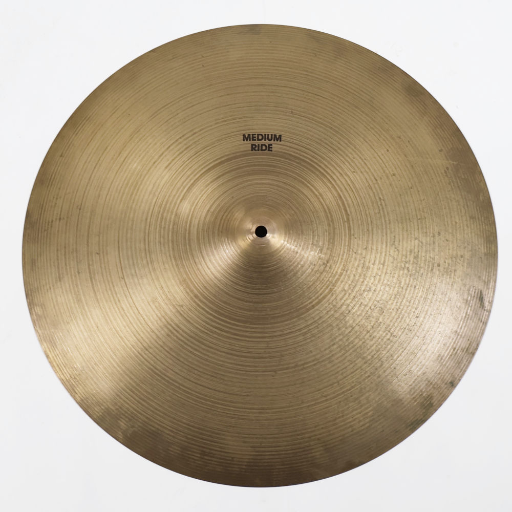 【中古】 ライドシンバル ジルジャン ZILDJIAN A Zildjian MEDIUM RIDE 20インチ 70s〜80s ビンテージシンバル