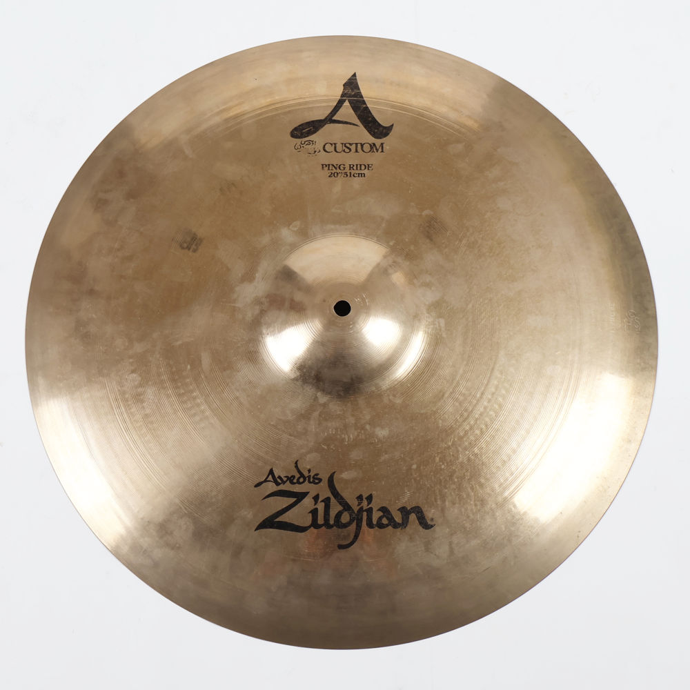 【中古】 ライドシンバル ジルジャン ZILDJIAN A CUSTOM PING RIDE 20インチ