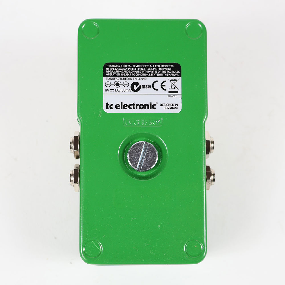 【中古】 コーラス エフェクター tc electronic Corona Chorus ギターエフェクター コロナコーラス 裏面