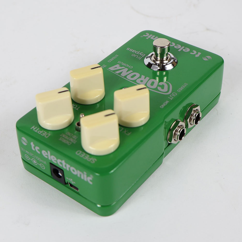 【中古】 コーラス エフェクター tc electronic Corona Chorus ギターエフェクター コロナコーラス 全体