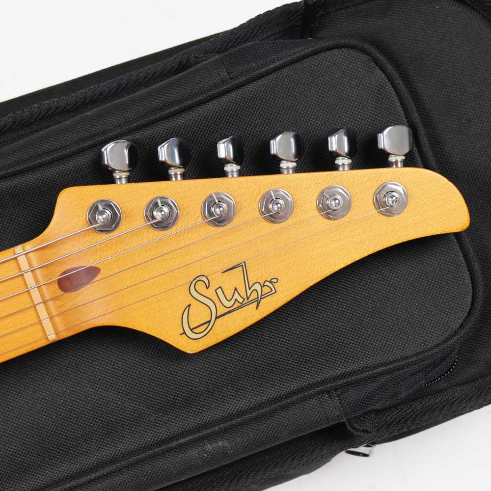 【中古】 エレキギター Suhr Classic S Black Maple SSS FLピックアップ搭載 1万番台シリアル 3.50kg サー クラシック ストラトスタイル ヘッド画像