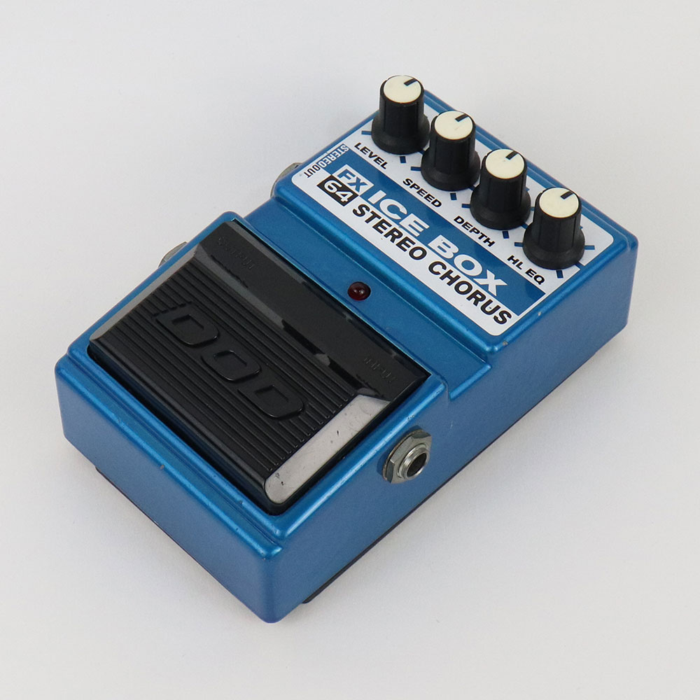 【中古】 コーラス エフェクター DOD FX64 ICE BOX ギターエフェクター 全体