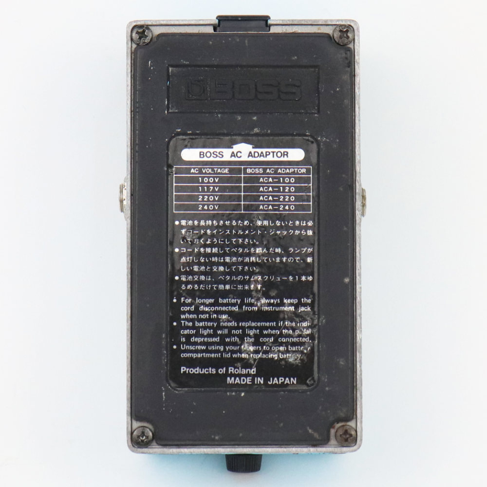 【中古】 コーラス ボス BOSS CE-2 Chorus エフェクター Made in Japan ギターエフェクター 本体画像 裏 