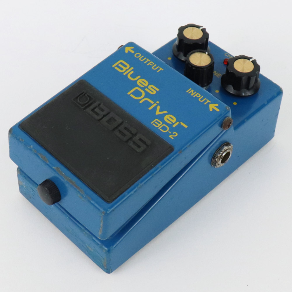 【中古】 ブルースドライバー エフェクター BOSS BD-2 Blues Driver ギターエフェクター オーバードライブ ブルドラ 本体画像 斜め 2
