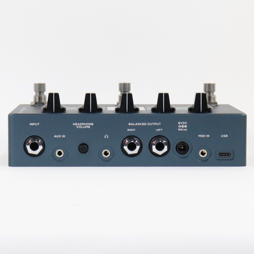 【中古】 Darkglass Electronics ALPHA OMEGA PHOTON ベースプリアンプ IR機能搭載 バックパネル