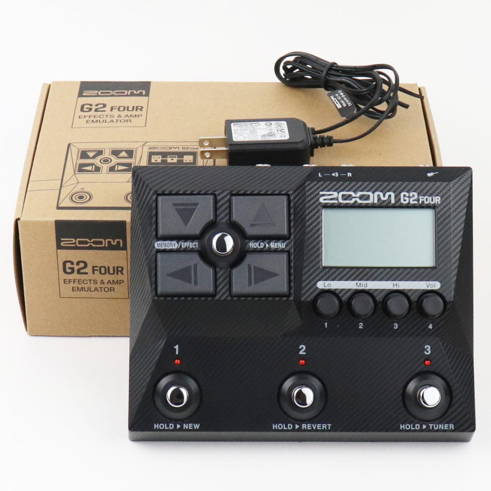 zoom G2 four ギターエフェクター G2 FOUR / G2X FOUR New Effects | ZOOM