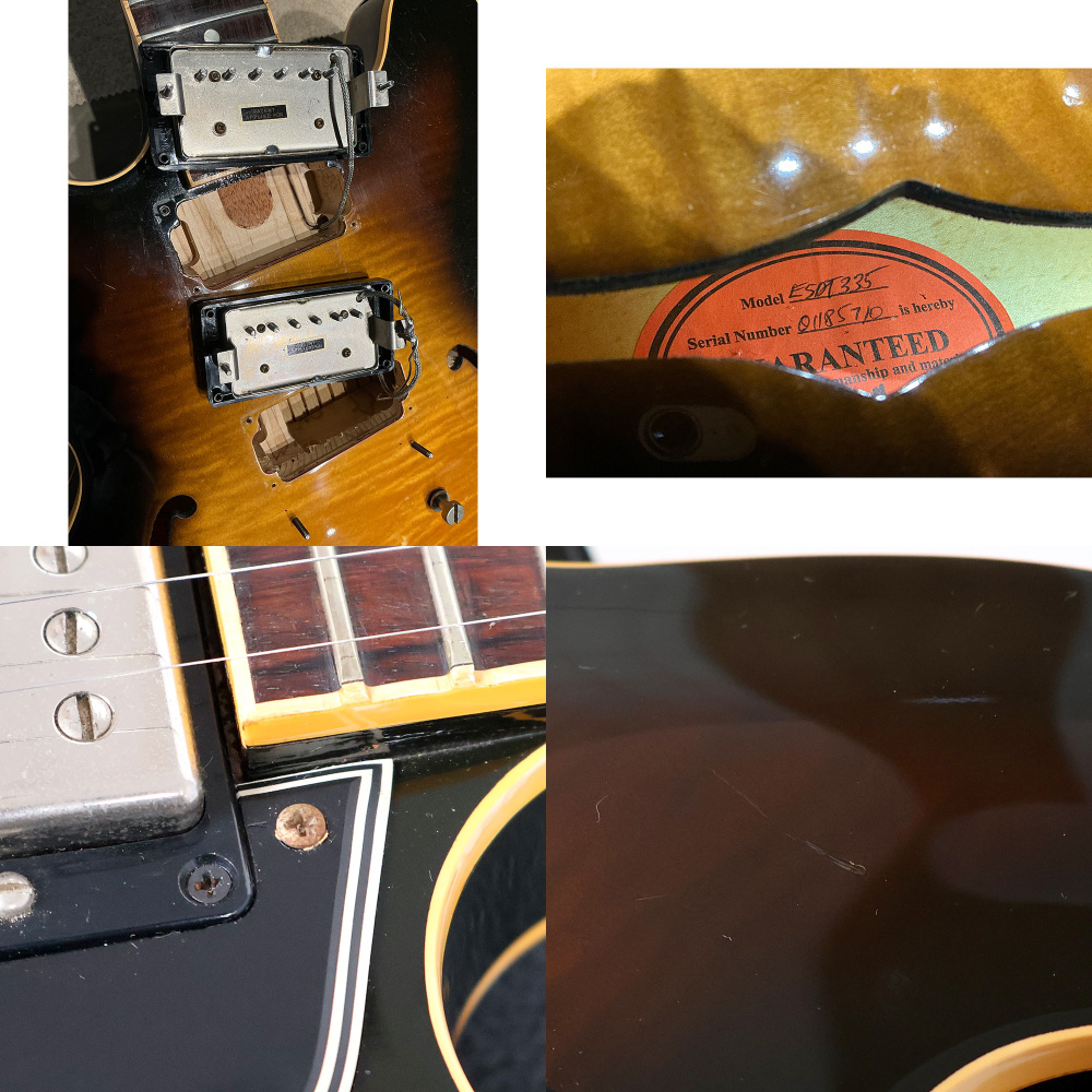 【中古】 エレキギター Gibson ES-335 Dot SB 2005年製 セミアコースティックギター 57クラシックピックアップ搭載 ギブソン ES335 セミアコ ピックアップ、ラベル、傷など