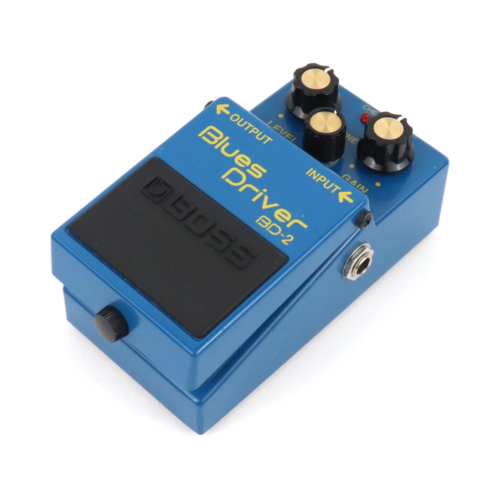 【中古】 ブルースドライバー エフェクター BOSS BD-2 Blues Driver ギターエフェクター オーバードライブ ブルドラ 斜めアングル画像