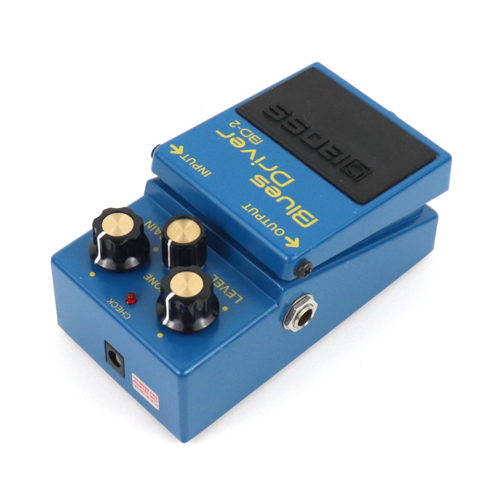 【中古】 ブルースドライバー エフェクター BOSS BD-2 Blues Driver ギターエフェクター オーバードライブ ブルドラ リア斜めアングル画像